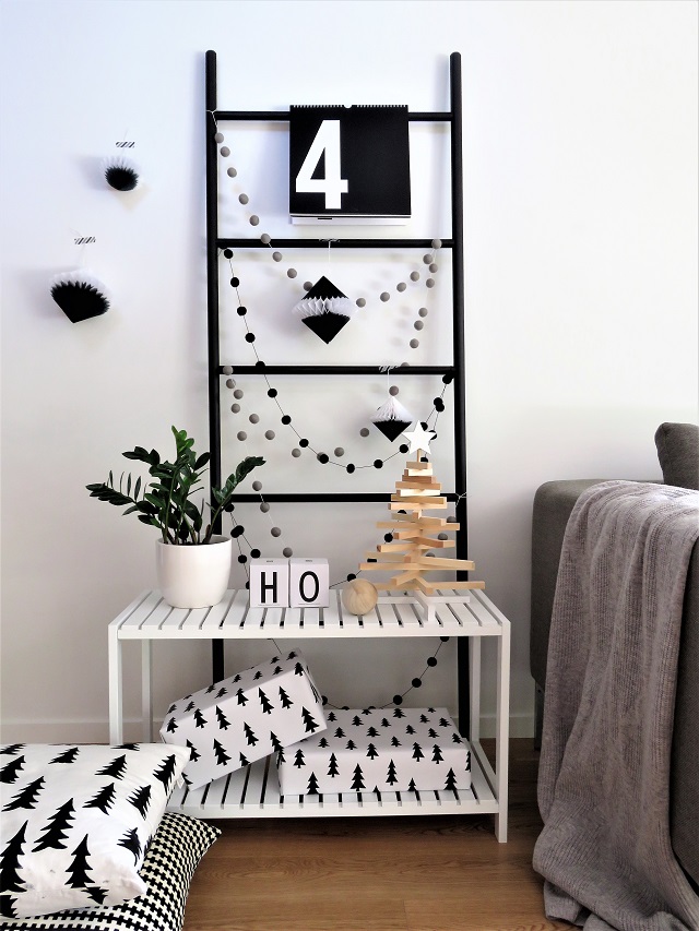 How to style your home for Christmas in monochrome