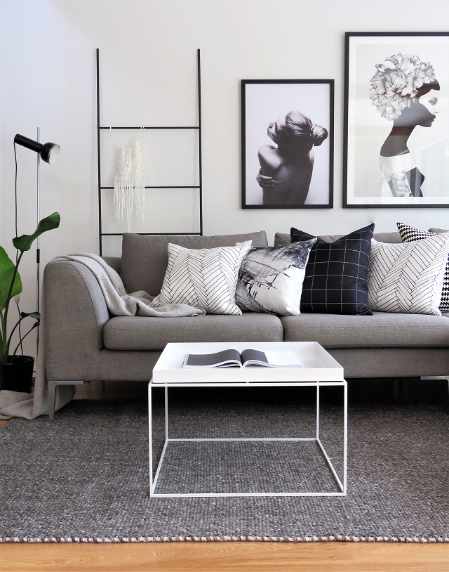 How to style a sofa