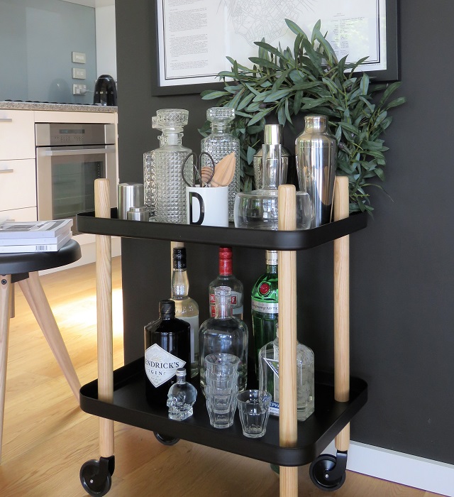 how to style a barcart