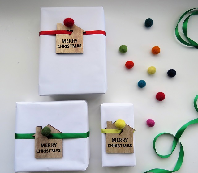 three ways with christmas wrap